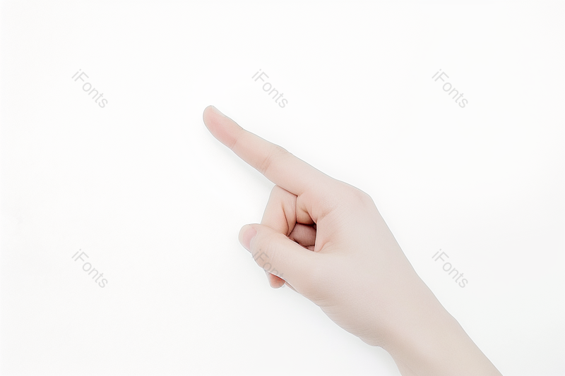 白色背景手指指向右手摄影图,高清,摄影图,摄影图片,图片大全,摄影图免费下载